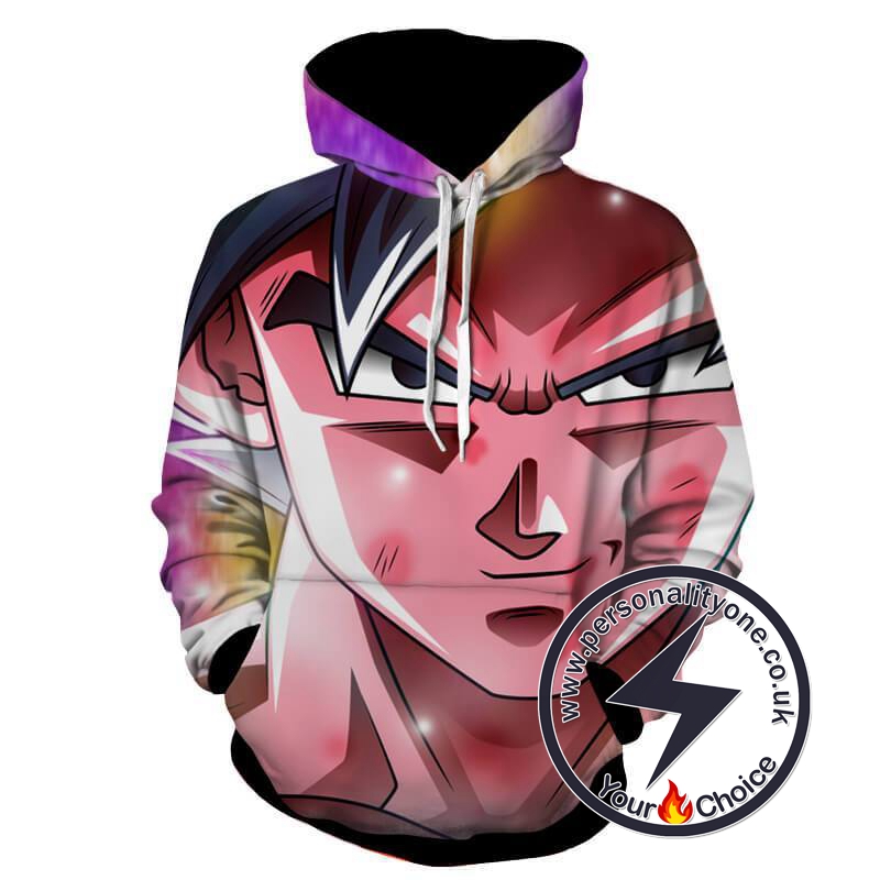 Dragon Ball Z - Goku Face 3D - Hoodies